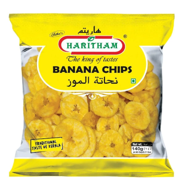 Banana Chips, 140g-Haritham