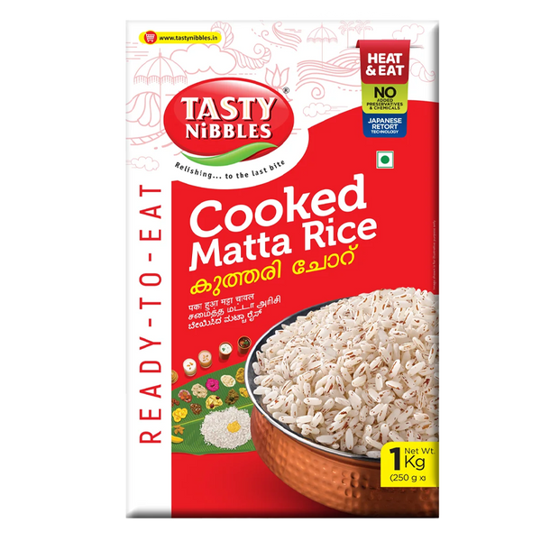 Cooked Matta Rice - 250g - Tasty Nibbles