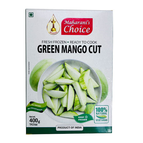 Pacha Manga/ Green Mango Cut, 400g - Maharani's Choice