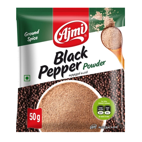 Kurumulaku podi, Black Pepper Powder, 100g - Ajmi