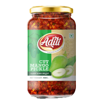 Cut Mango Pickle, 400g - Aditi