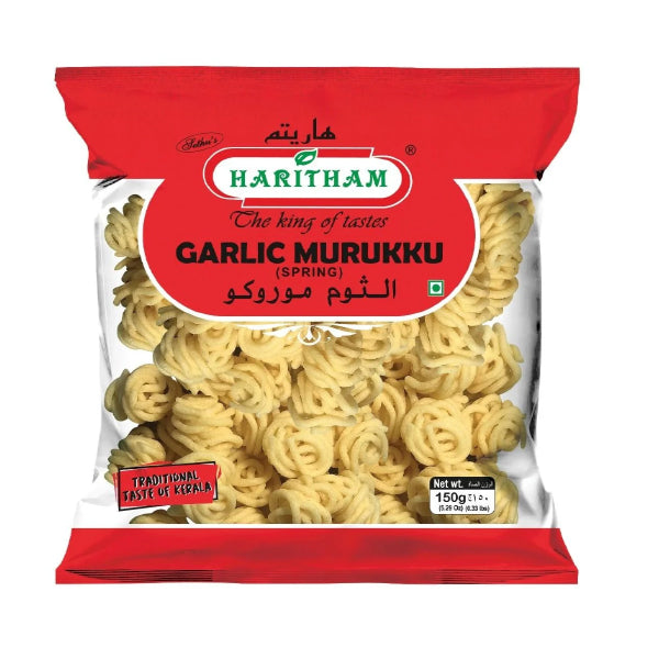 Garlic Murukku, 150g-Haritham