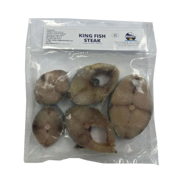 King Fish Steak/ Neymeen, 500g - Seafood Delight