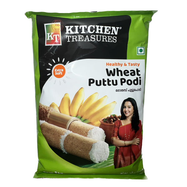 Wheat Puttu Podi, 1kg - Kitchen Treasures