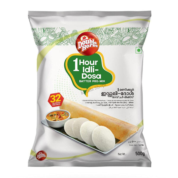 1Hour Idli Dosa Mix, 1kg- Double Horse