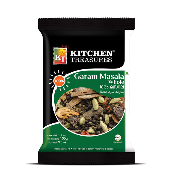 Garam Masala Whole 100g - Kitchen Treasures