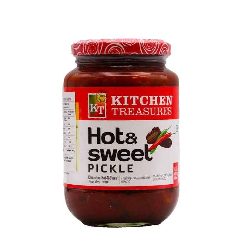 Hot & Sweet Pickle, 400g - Kitchen Treasures