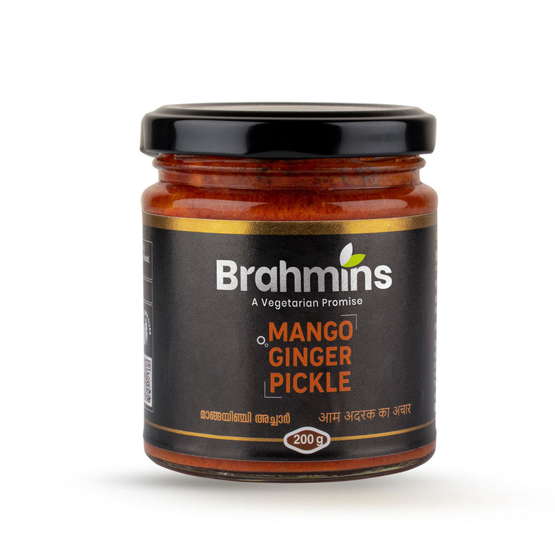 Mango Ginger Pickle, 400g - Brahmins