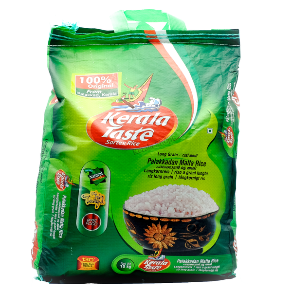 Palakkadan Matta Rice, 10kg - Kerala Taste