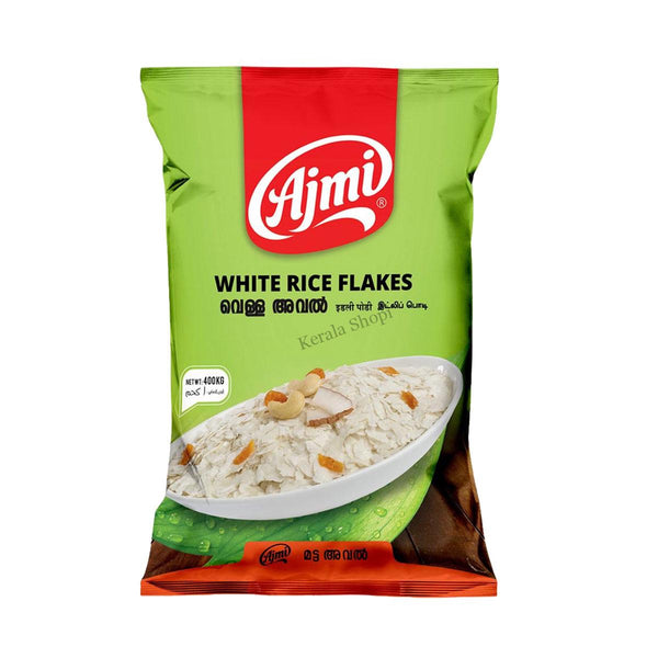 Aval / Rice Flakes White, 400g - Ajmi