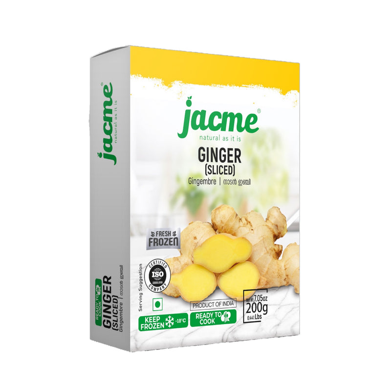 Nadan Ginger Sliced, 200g - Jacme