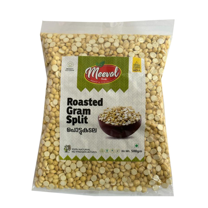 Pottu kadala / Roasted Gram Split, 500g - Meeval