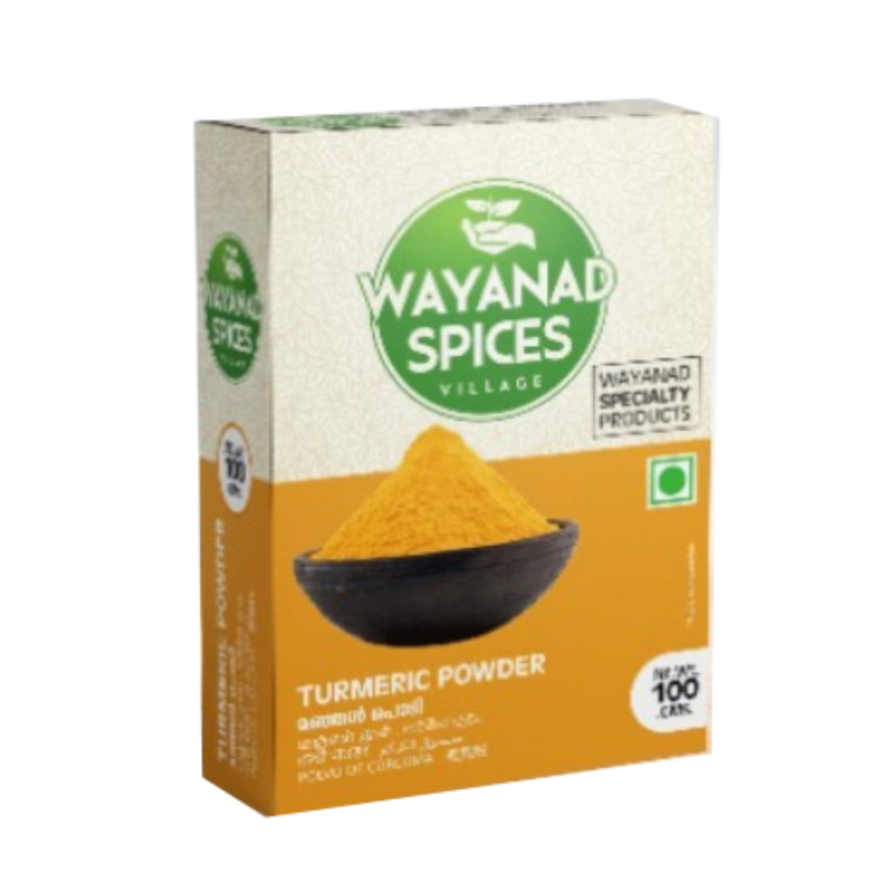 Turmeric Powder, 100g - Wayanad Spices